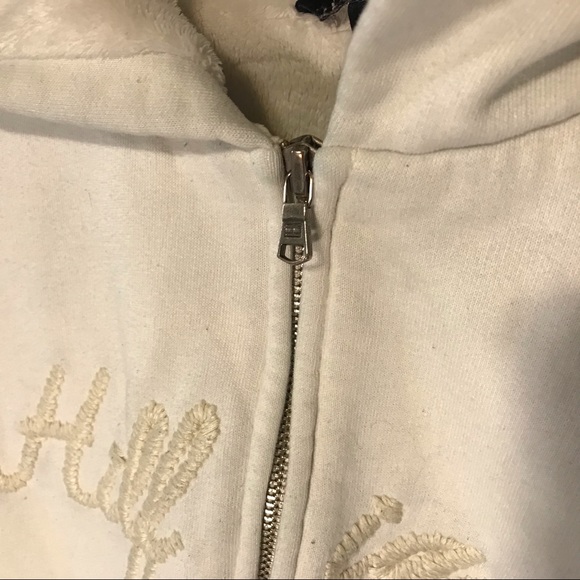 🎉2/$20 Tommy Hilfiger Fur Lined Zip Up Sweater Hoodie Warm Zipper Sweatshirt - Picture 6 of 16